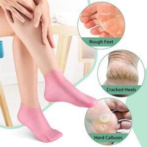 Silicone Moisturizing Gel Socks